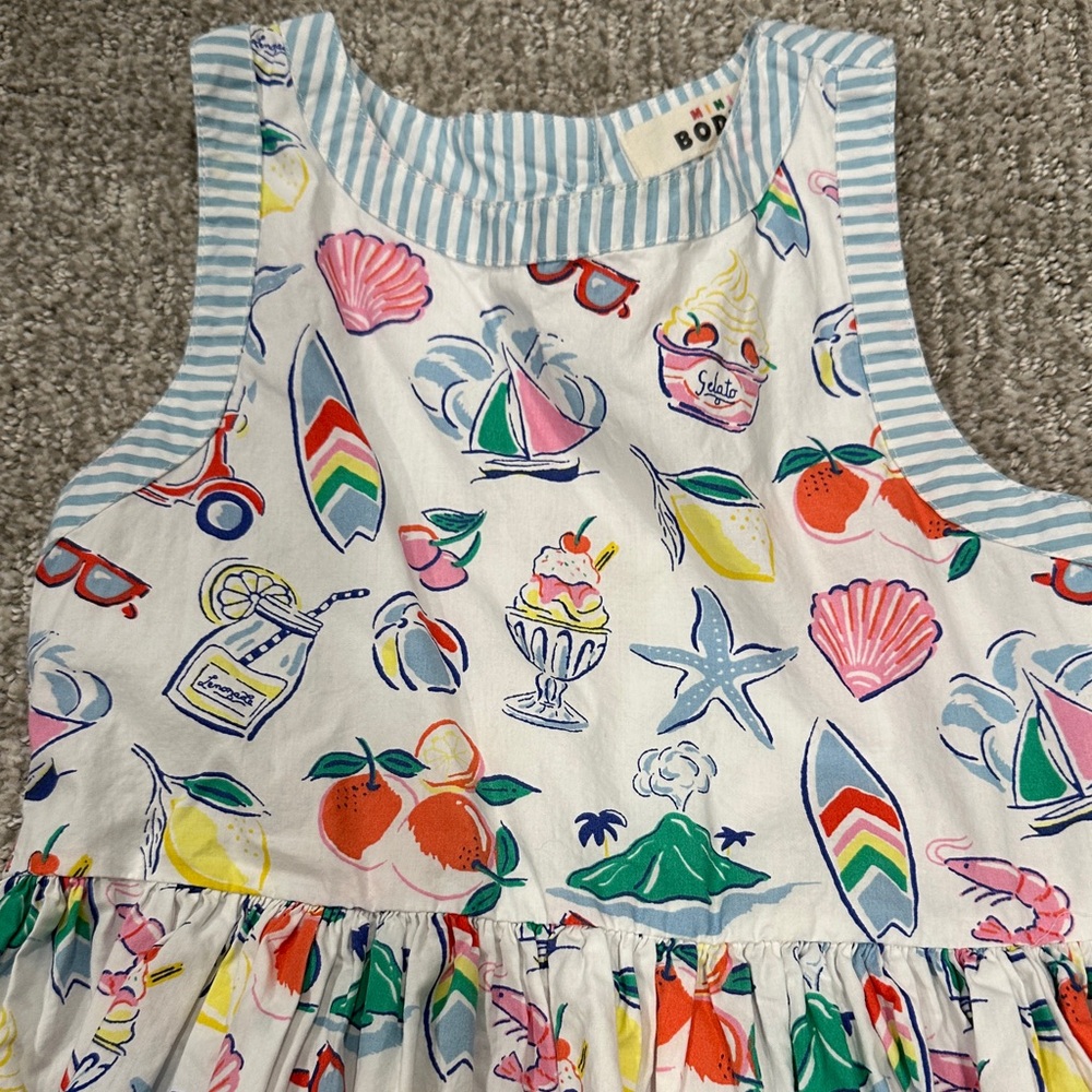 Boden Multicolor Nautical Kids Dress - Picture 2 of 6